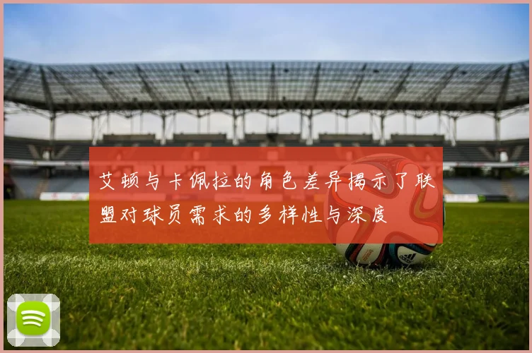 艾顿与卡佩拉的角色差异揭示了联盟对球员需求的多样性与深度