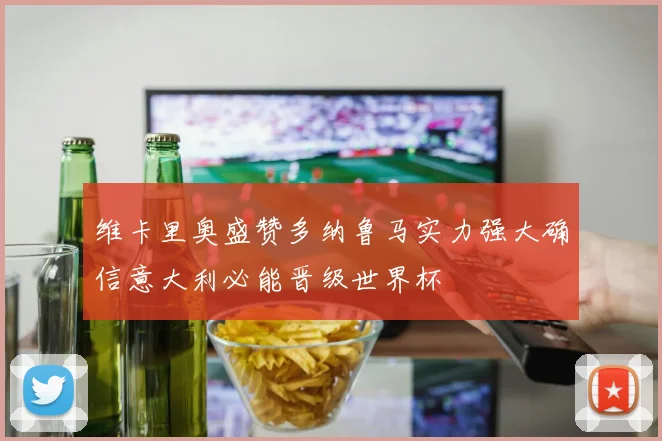 维卡里奥盛赞多纳鲁马实力强大确信意大利必能晋级世界杯